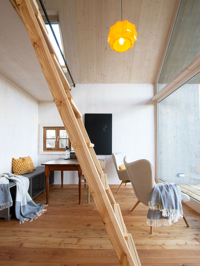 Tinyhouse_Waldhütte_Wohnraum